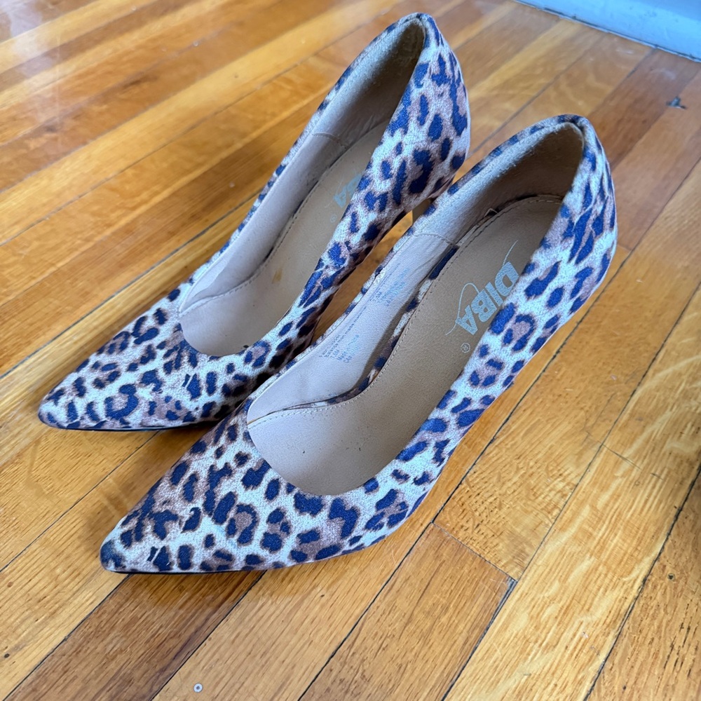 Diba Women's Wild Leopard Heels